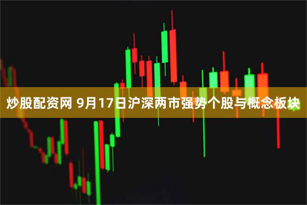 炒股配资网 9月17日沪深两市强势个股与概念板块
