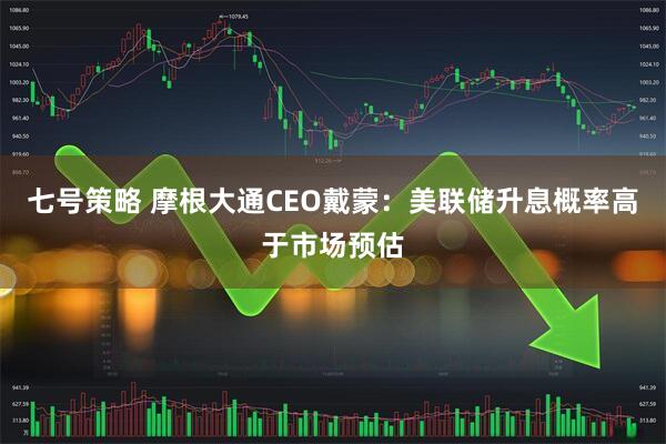 七号策略 摩根大通CEO戴蒙：美联储升息概率高于市场预估
