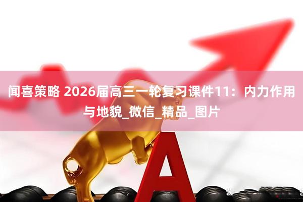 闻喜策略 2026届高三一轮复习课件11：内力作用与地貌_微信_精品_图片